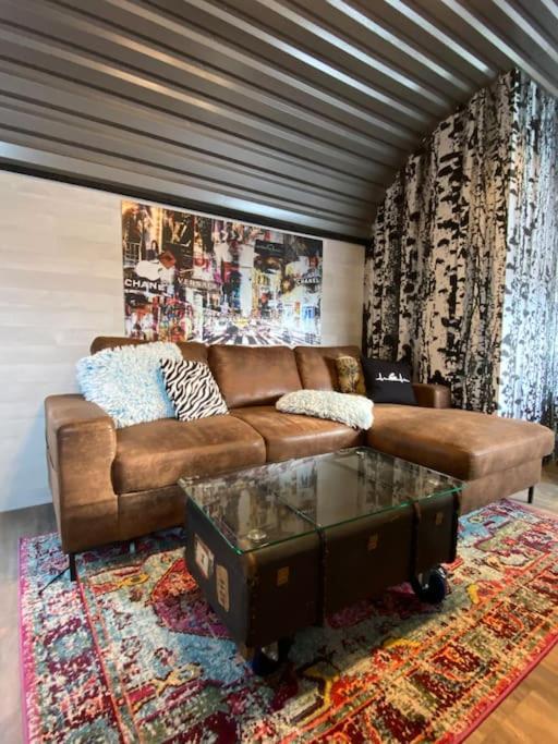 Gleis 2, Waggon Mit Ofen, Optional Mit Whirlpool Und Sauna Dahlem  Εξωτερικό φωτογραφία