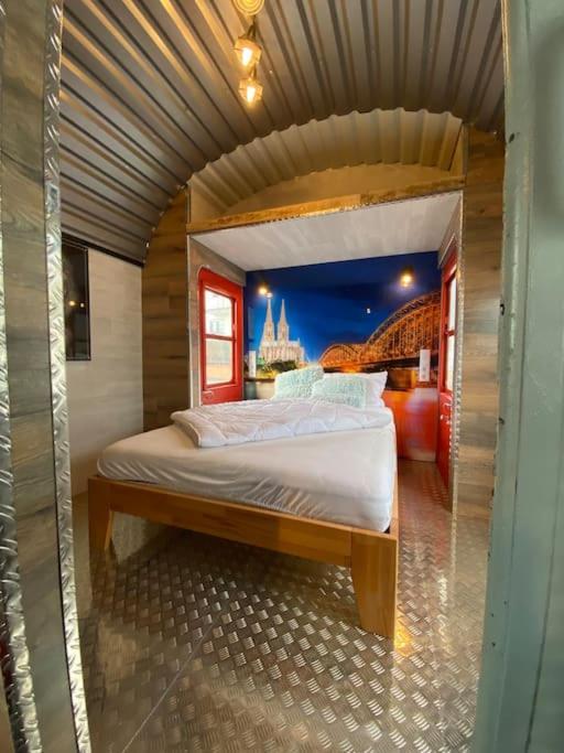 Gleis 2, Waggon Mit Ofen, Optional Mit Whirlpool Und Sauna Dahlem  Εξωτερικό φωτογραφία