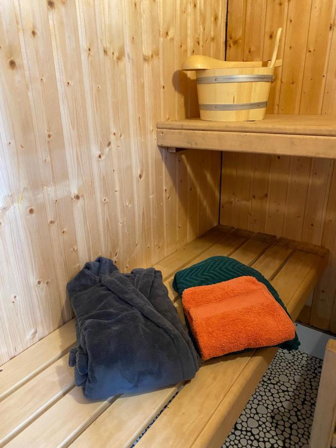 Gleis 2, Waggon Mit Ofen, Optional Mit Whirlpool Und Sauna Dahlem  Εξωτερικό φωτογραφία