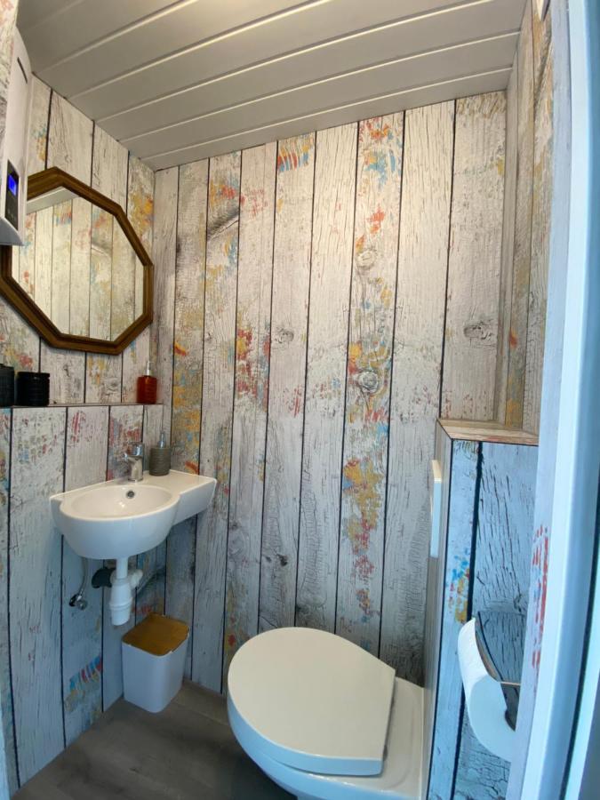 Gleis 2, Waggon Mit Ofen, Optional Mit Whirlpool Und Sauna Dahlem  Εξωτερικό φωτογραφία